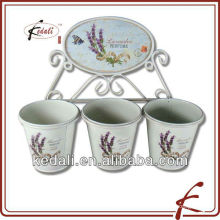 tin home decoration ceramic flower vase